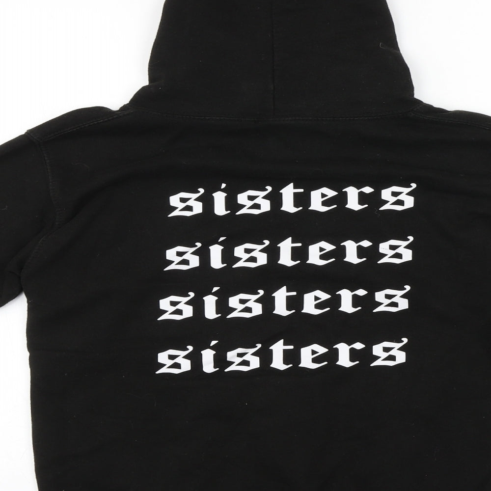 All We Do is Girls Brown  Cotton Pullover Hoodie Size 11-12 Years