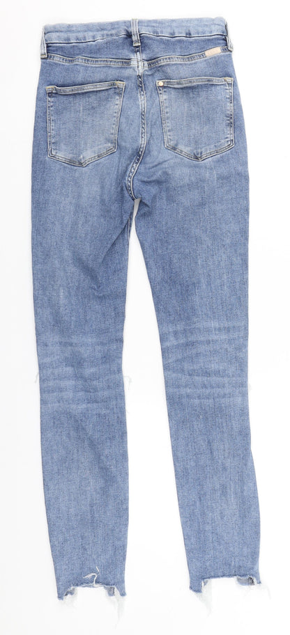 Womens UK Size  H&M Regular Fit Skinny Blue Jeans
