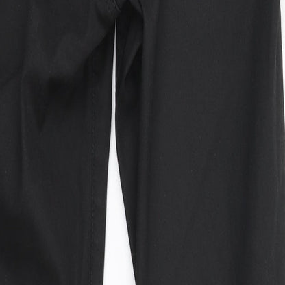 Womens UK Size 28 in Topshop Regular Fit  Black Trousers
