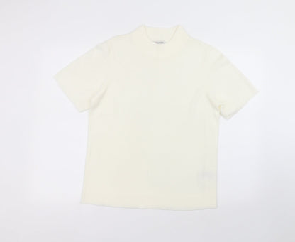 Womens UK Size 14 Damart White Basic T-Shirt