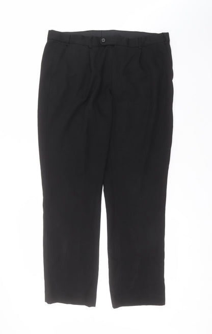 Womens UK Size 38 in Taylor & Wright Regular Fit  Black Trousers