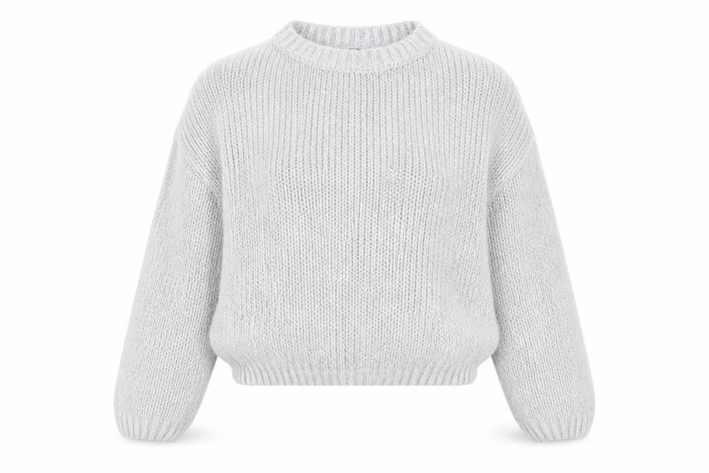 Womens UK Size S H&M Grey Pullover Jumper