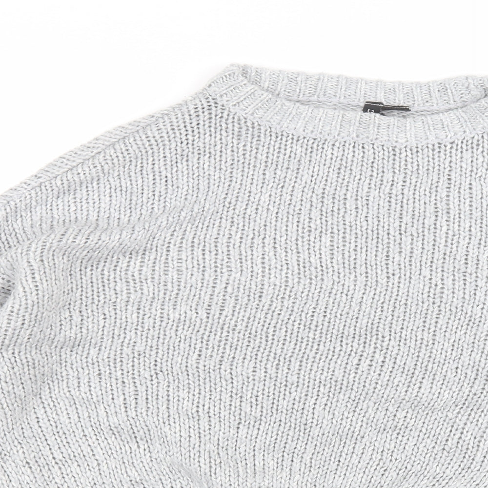 Womens UK Size S H&M Grey Pullover Jumper