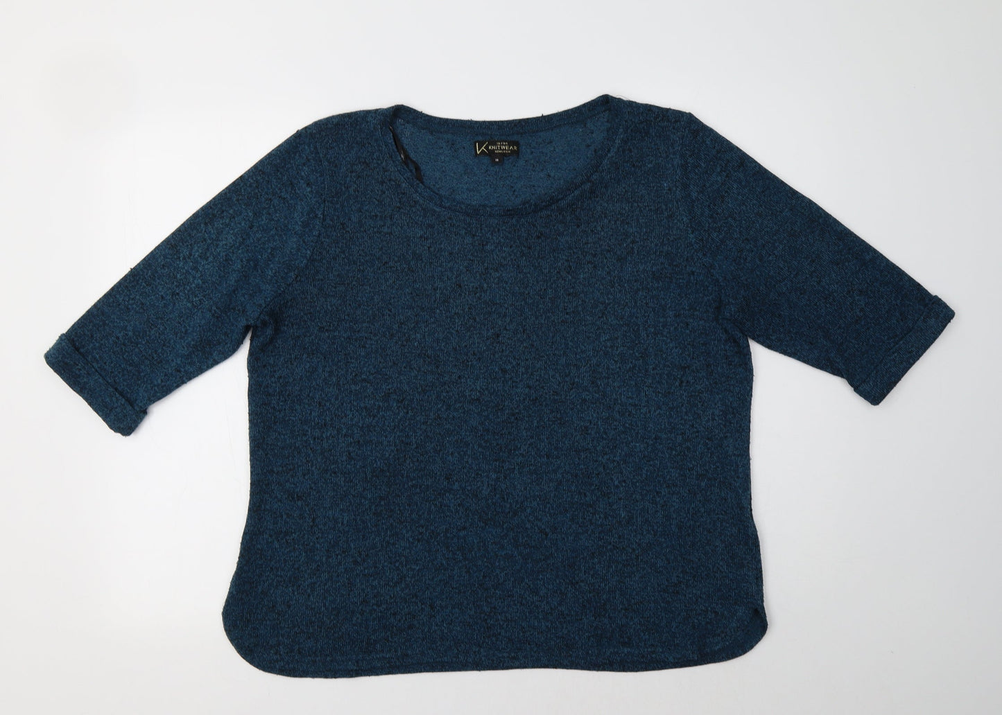 Womens UK Size 18 New Look Green Pullover Jumper