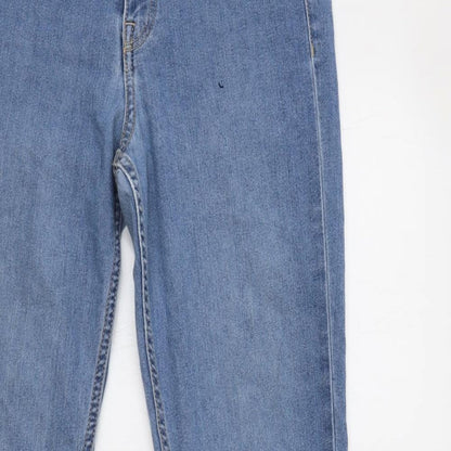 Womens UK Size 28 H&M Regular Fit Skinny Blue Jeans