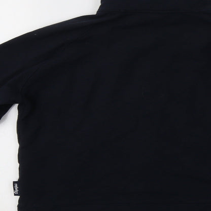 Olympus Womens Blue  Cotton Full Zip Sweatshirt Size 10