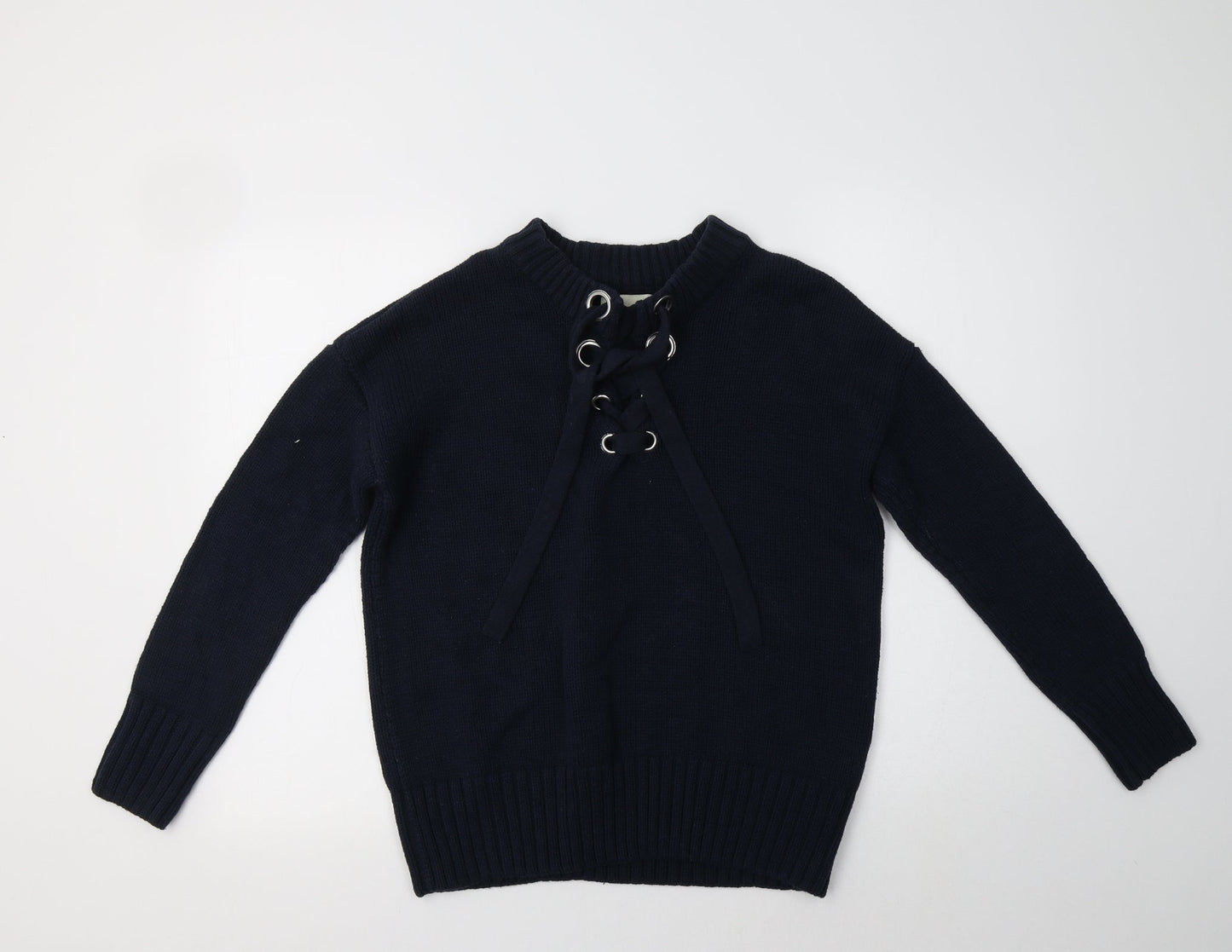 Womens UK Size M Matalan Blue Pullover Jumper