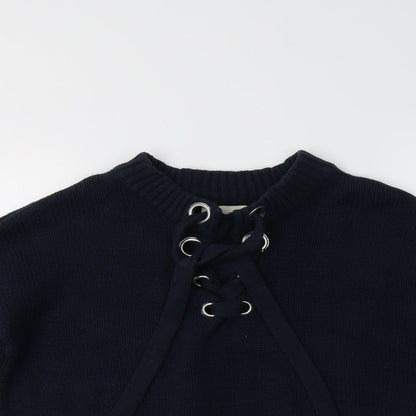 Womens UK Size M Matalan Blue Pullover Jumper