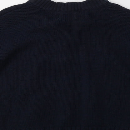 Womens UK Size M Matalan Blue Pullover Jumper