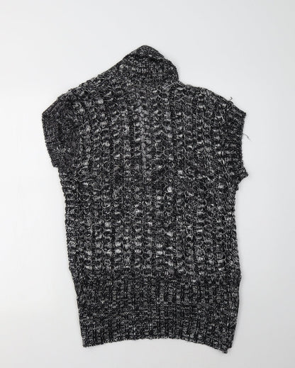 Canyon River Blues Womens Grey Collared  Acrylic Vest Jumper Size M