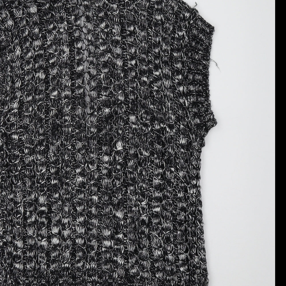 Canyon River Blues Womens Grey Collared  Acrylic Vest Jumper Size M