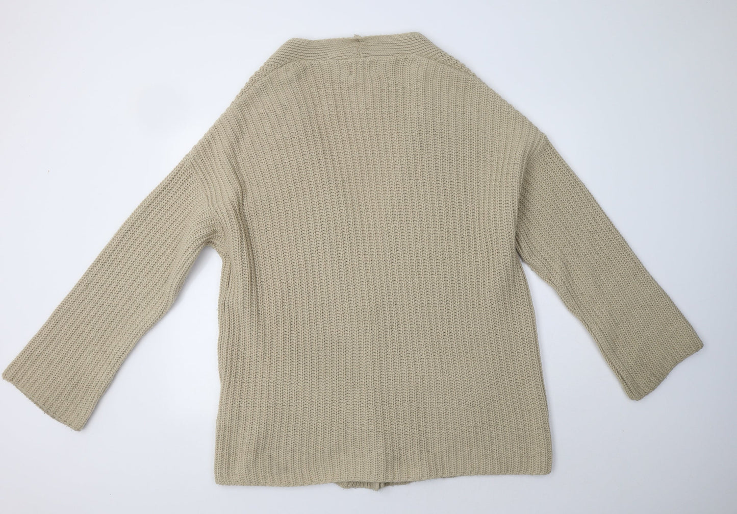 Womens UK Size S ASOS Beige Cardigan Jumper