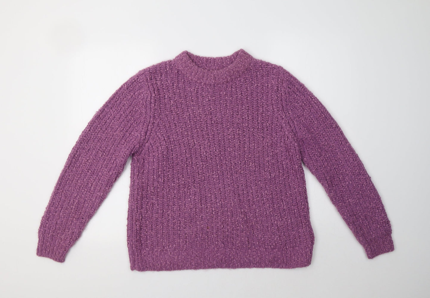 Womens UK Size 16 M&S Purple Pullover Jumper