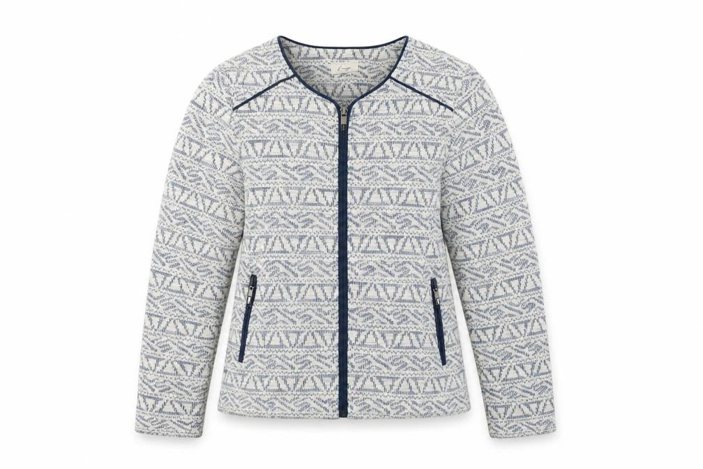 Womens UK Size 14 Linea Blue Jacket
