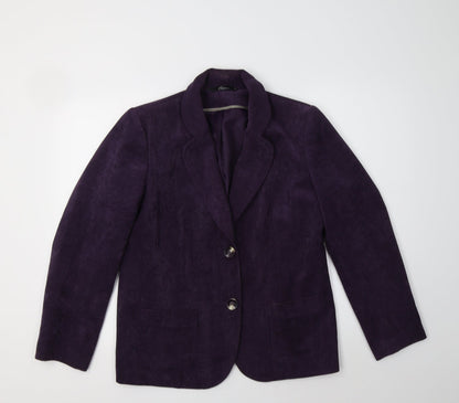 Womens UK Size 14 BM Purple Jacket