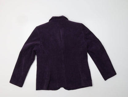 Womens UK Size 14 BM Purple Jacket