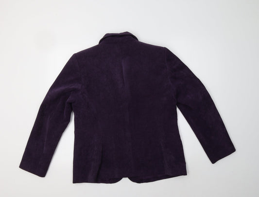 Womens UK Size 14 BM Purple Jacket