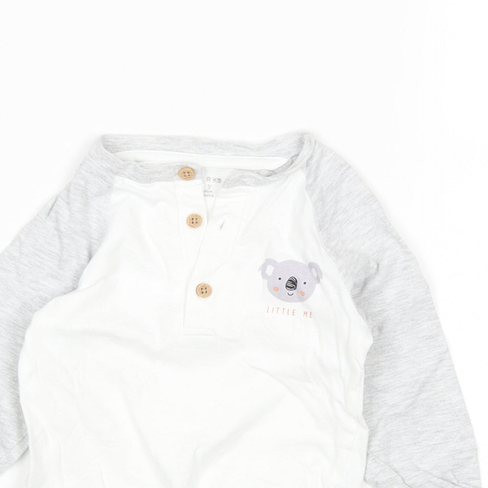 Primark Boys Multicoloured  Cotton Leotard One-Piece Size 12-18 Months