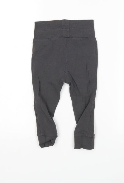 So Cute Boys Grey  Cotton Sweatpants Trousers Size 9-12 Months