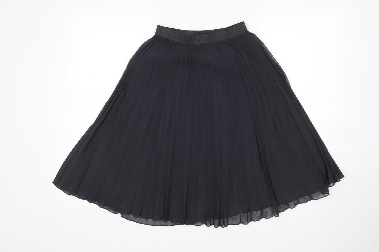 Atmosphere Womens Grey  Polyester A-Line Skirt Size 6