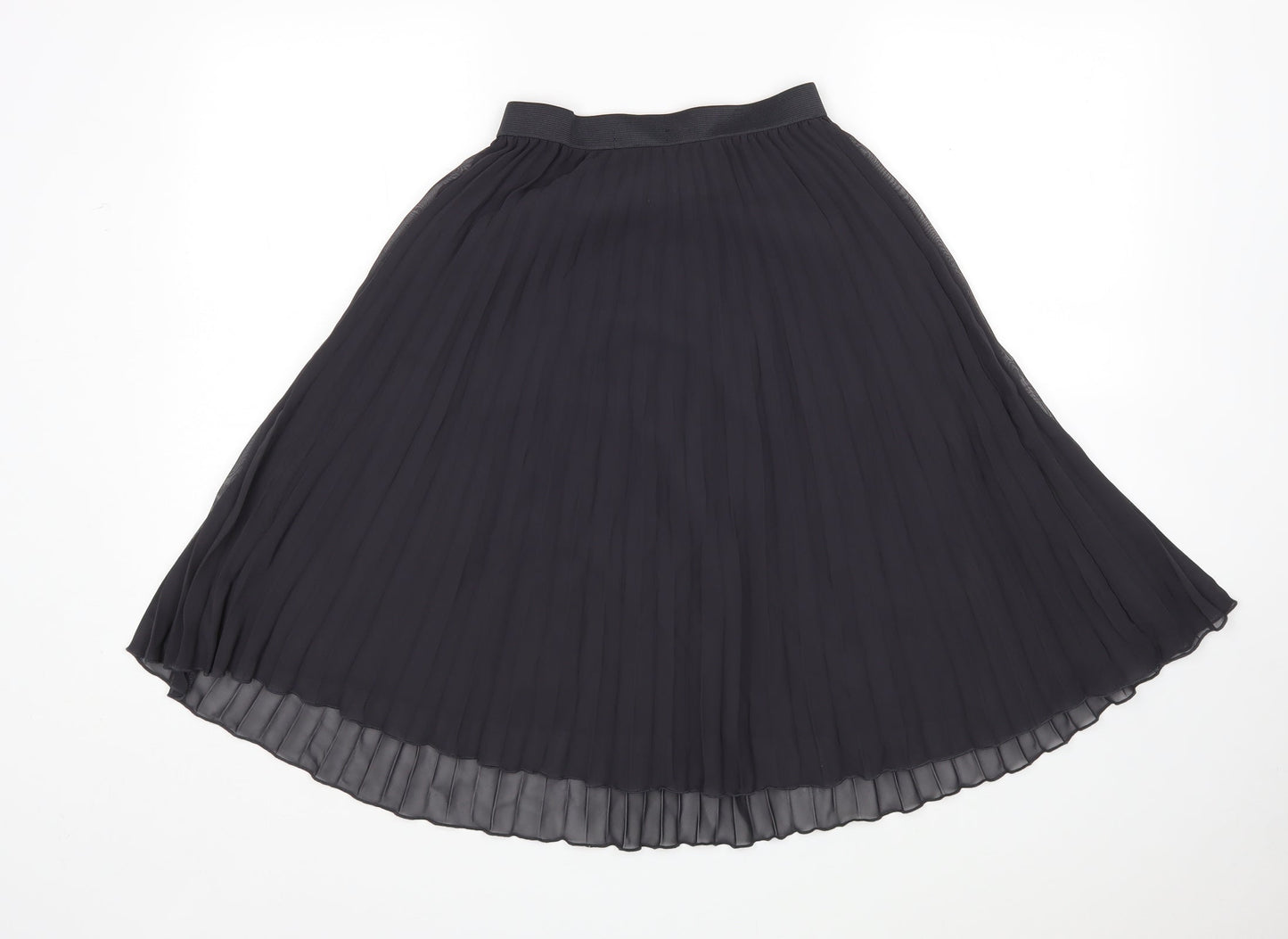 Atmosphere Womens Grey  Polyester A-Line Skirt Size 6