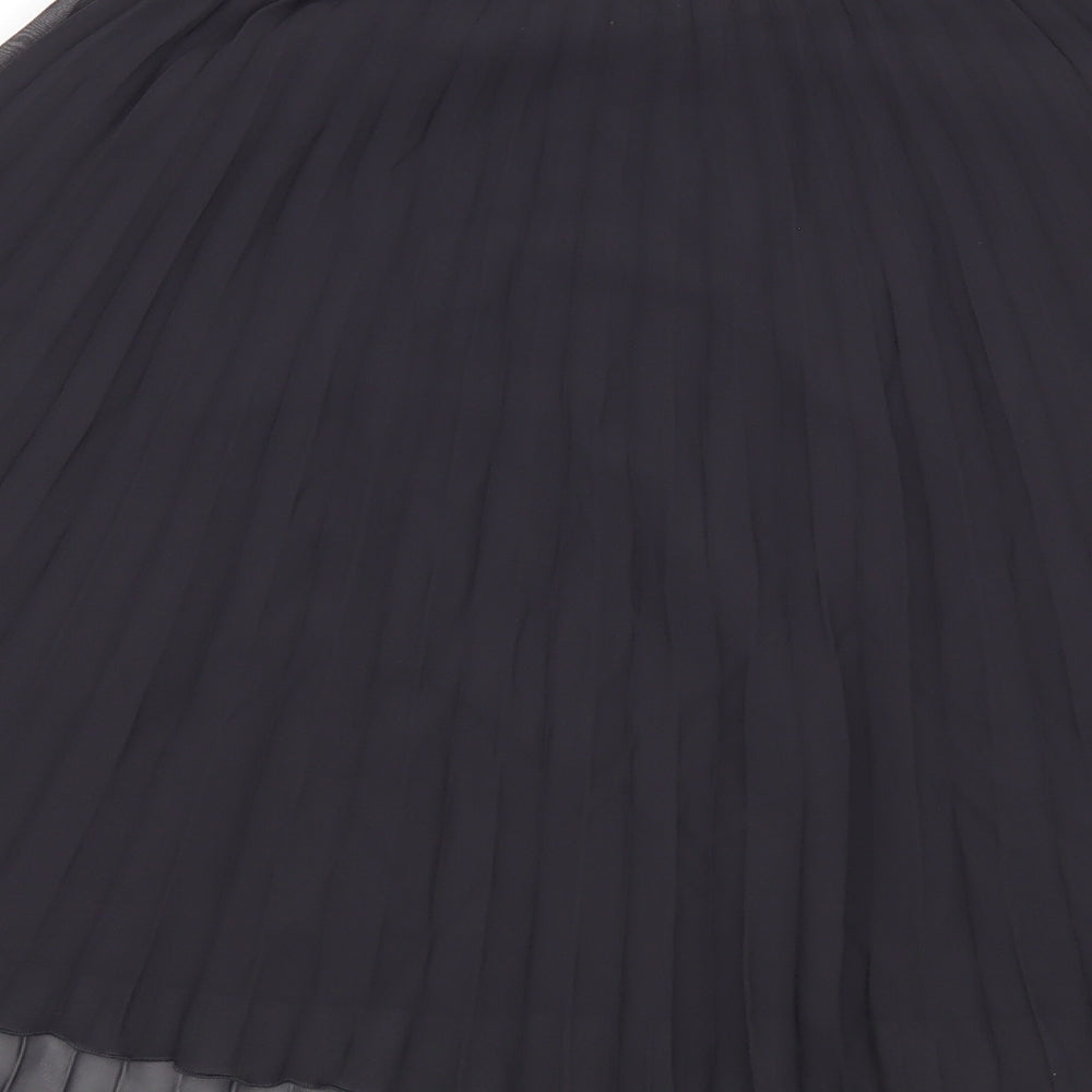 Atmosphere Womens Grey  Polyester A-Line Skirt Size 6