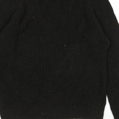 Label Lab Mens Green Round Neck  Cotton Pullover Jumper Size M