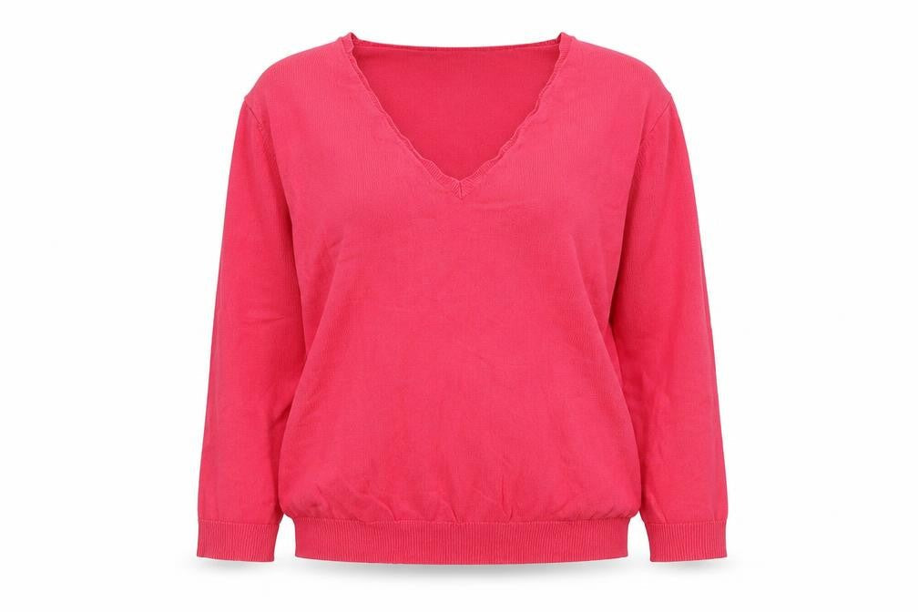 Womens UK Size 12 M&S Pink Pullover Jumper