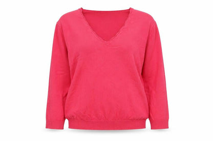 Womens UK Size 12 M&S Pink Pullover Jumper