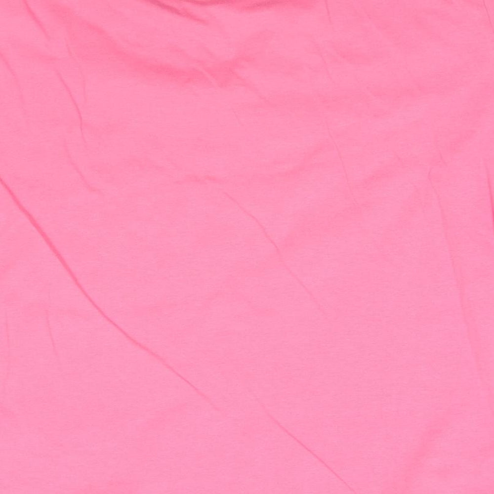 Womens UK Size  EWM Pink Basic T-Shirt