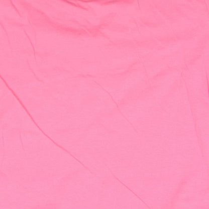 Womens UK Size  EWM Pink Basic T-Shirt