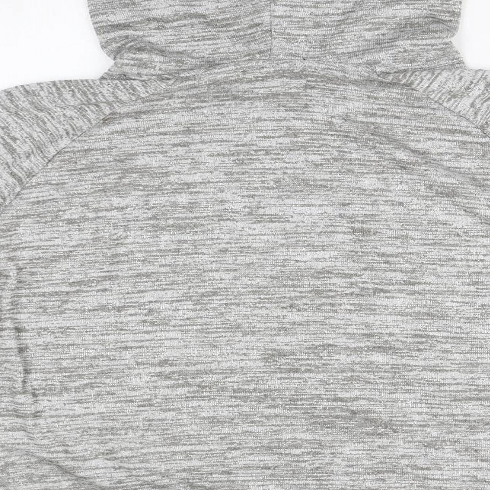 Primark# Womens Grey Roll Neck  Polyester Pullover Jumper Size 14