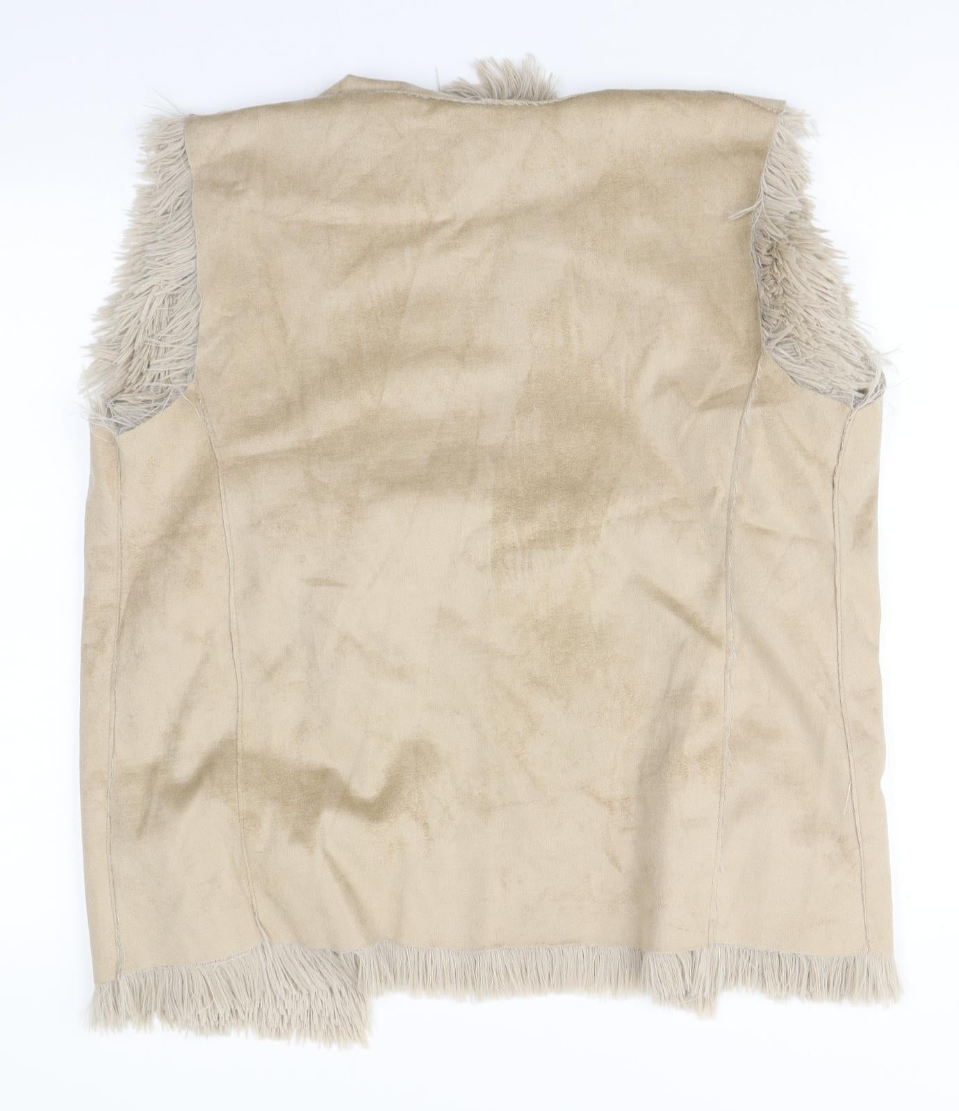 Womens UK Size  Preworn Beige Jacket