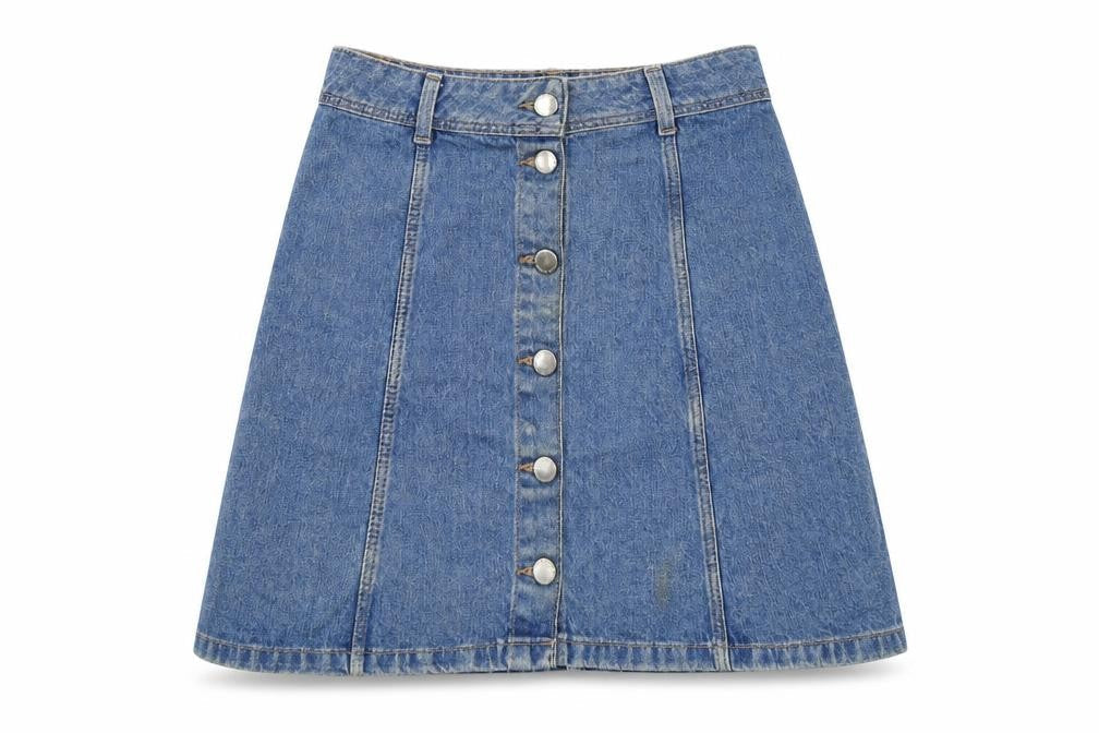 Womens UK Size 6 Divided A-Line  Skirt