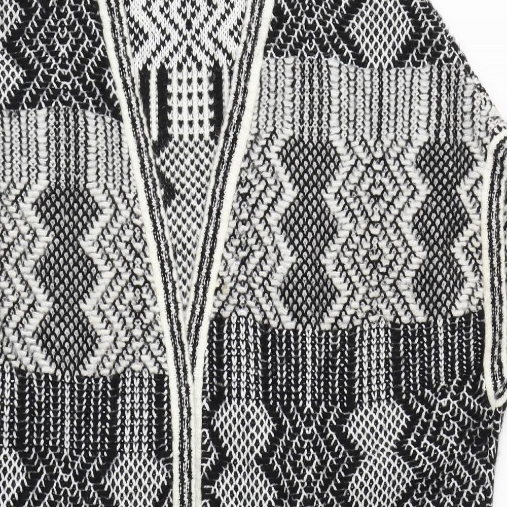 Womens UK Size S ASOS Black Cardigan Jumper