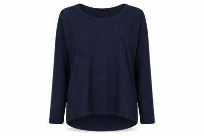 Womens UK Size L H&M Blue Basic T-Shirt