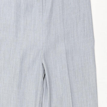 Womens UK Size 14 Preworn Regular Fit  Grey Trousers