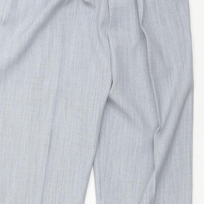 Womens UK Size 14 Preworn Regular Fit  Grey Trousers