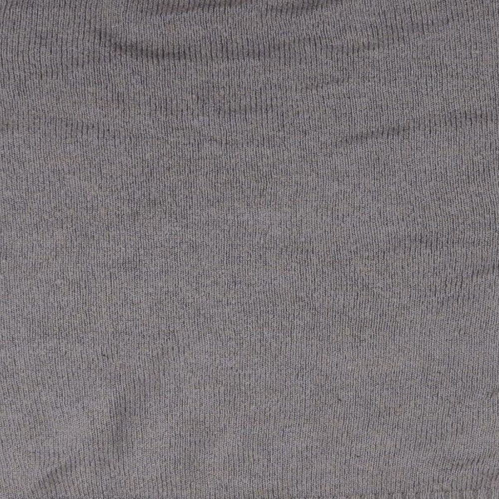 Boohoo Womens Purple  Viscose Pullover Sweatshirt Size L