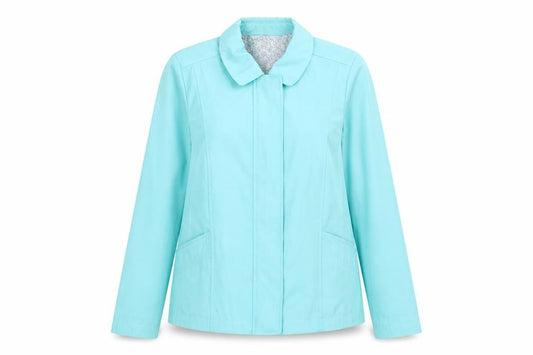 Womens UK Size XS BM Blue Overcoat