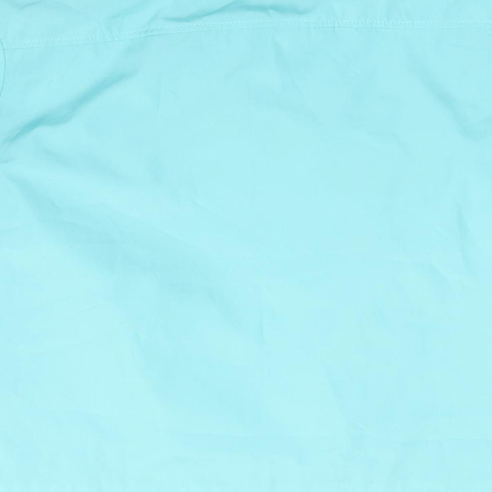 Womens UK Size XS BM Blue Overcoat