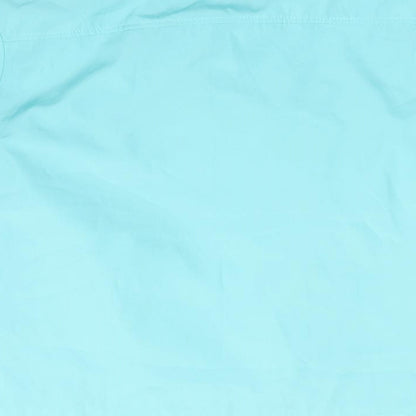 Womens UK Size XS BM Blue Overcoat
