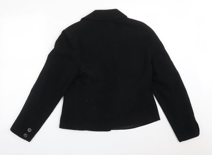 Womens UK Size 14 Preworn Regular Black Suit Jacket