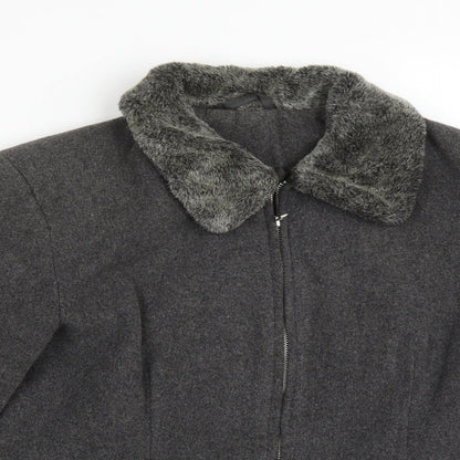 Womens UK Size 14 Dorothy Perkins Grey Jacket