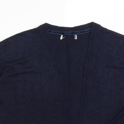 Womens UK Size 14 Matalan Blue Cardigan Jumper
