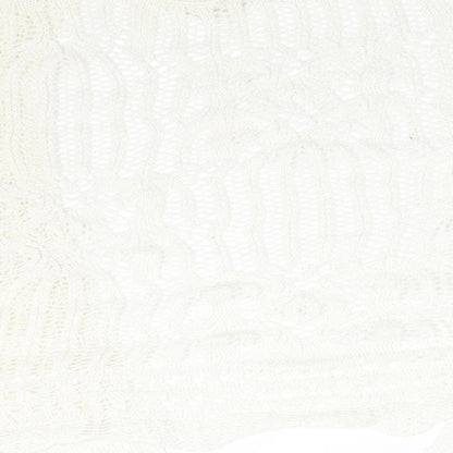 George Womens White  Geometric Acrylic Cardigan Jumper Size M