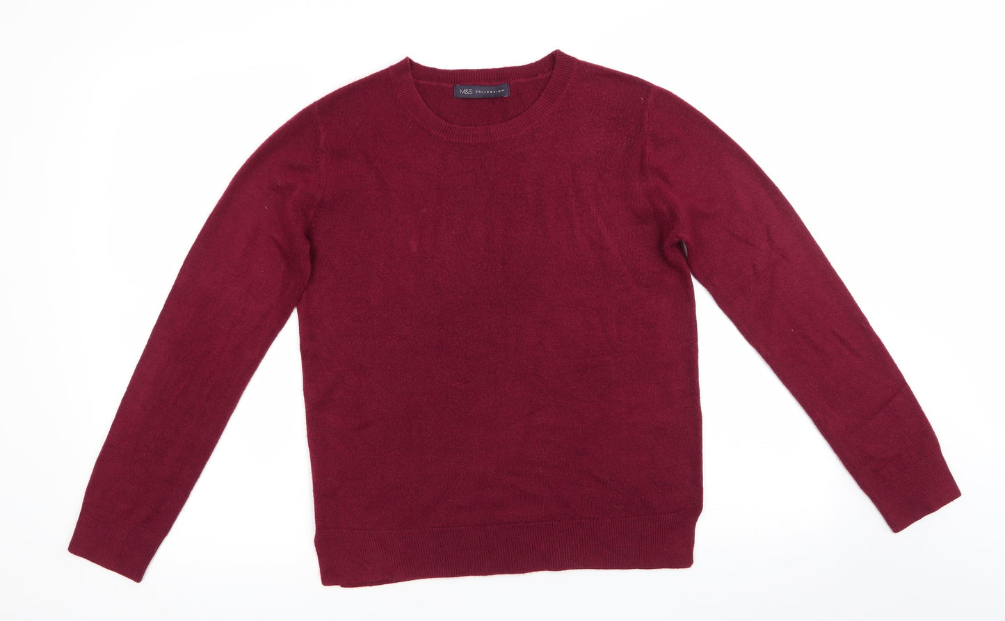 Womens UK Size 10 Marks and Spencer Brown Pullover Jumper