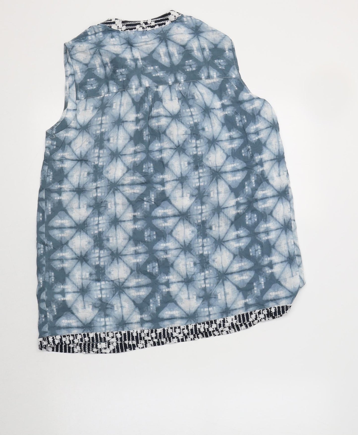 Womens UK Size 10 NEXT Blue Basic Tank