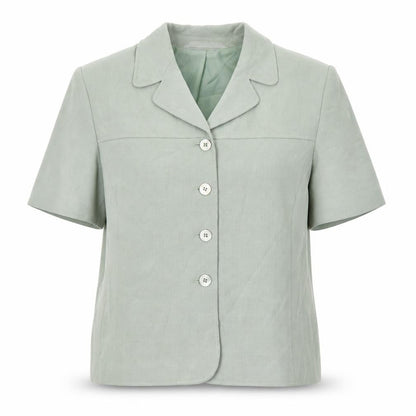 Womens UK Size 18 M&S Green Jacket