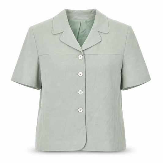 Womens UK Size 18 M&S Green Jacket